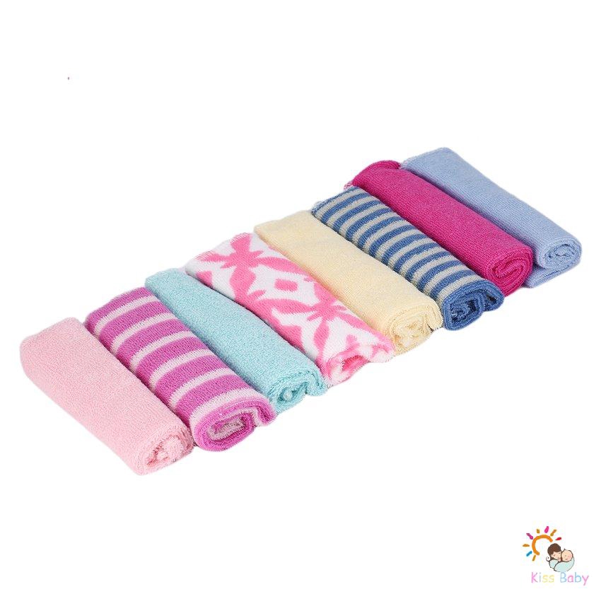 newborn washcloth bath