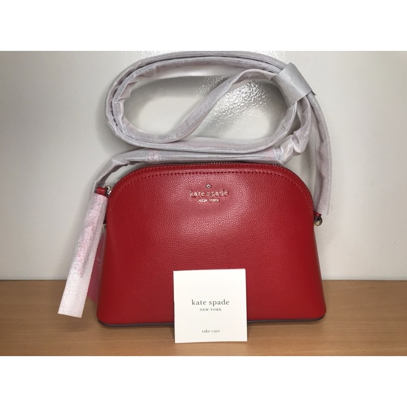 Original Kate Spade Crossbody | Patterson Peggy Red | Shopee Philippines