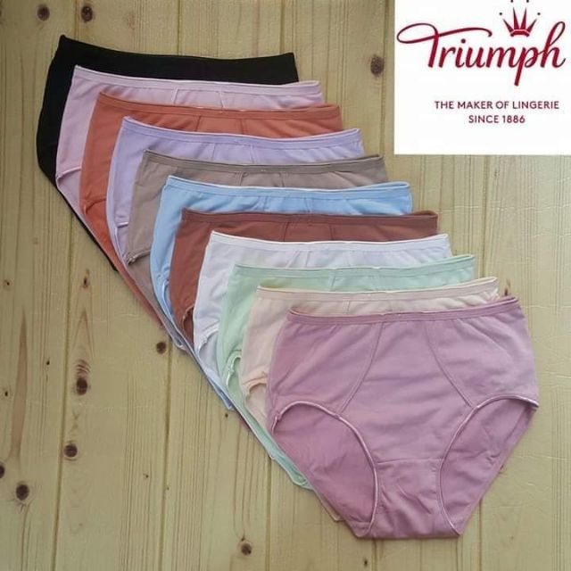 Triumph Full Cotton Panty 6in1o Shopee Philippines
