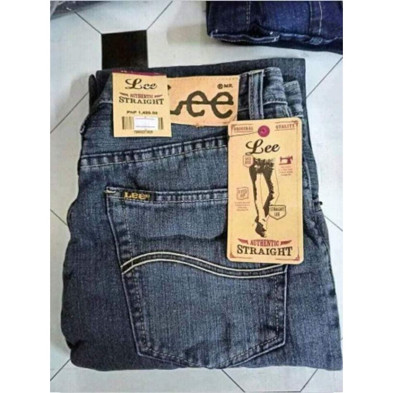 LEE PANTS STRAIGHT CUT FOR MEN'S | Shopee Philippines