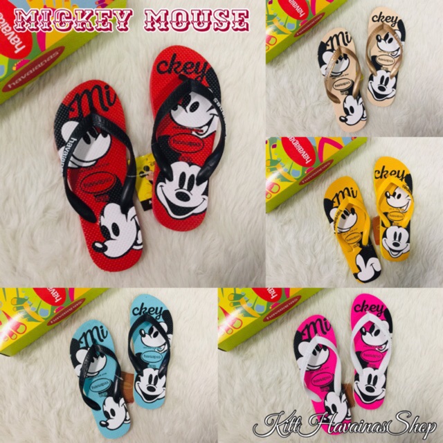 havaianas mickey mouse