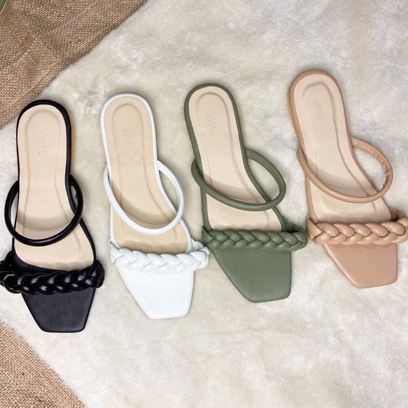 Bridgette Flat Sandals | Shopee Philippines