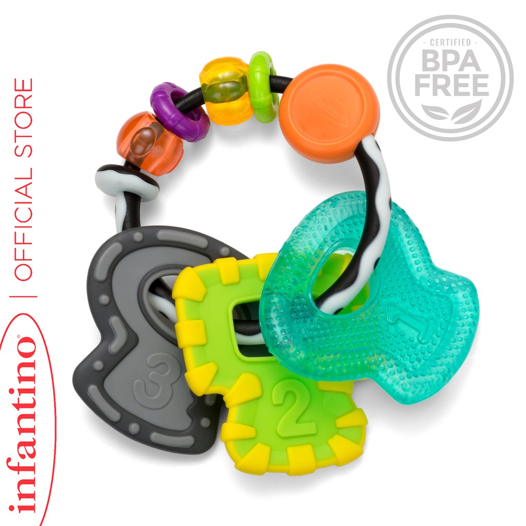 infantino teether ring