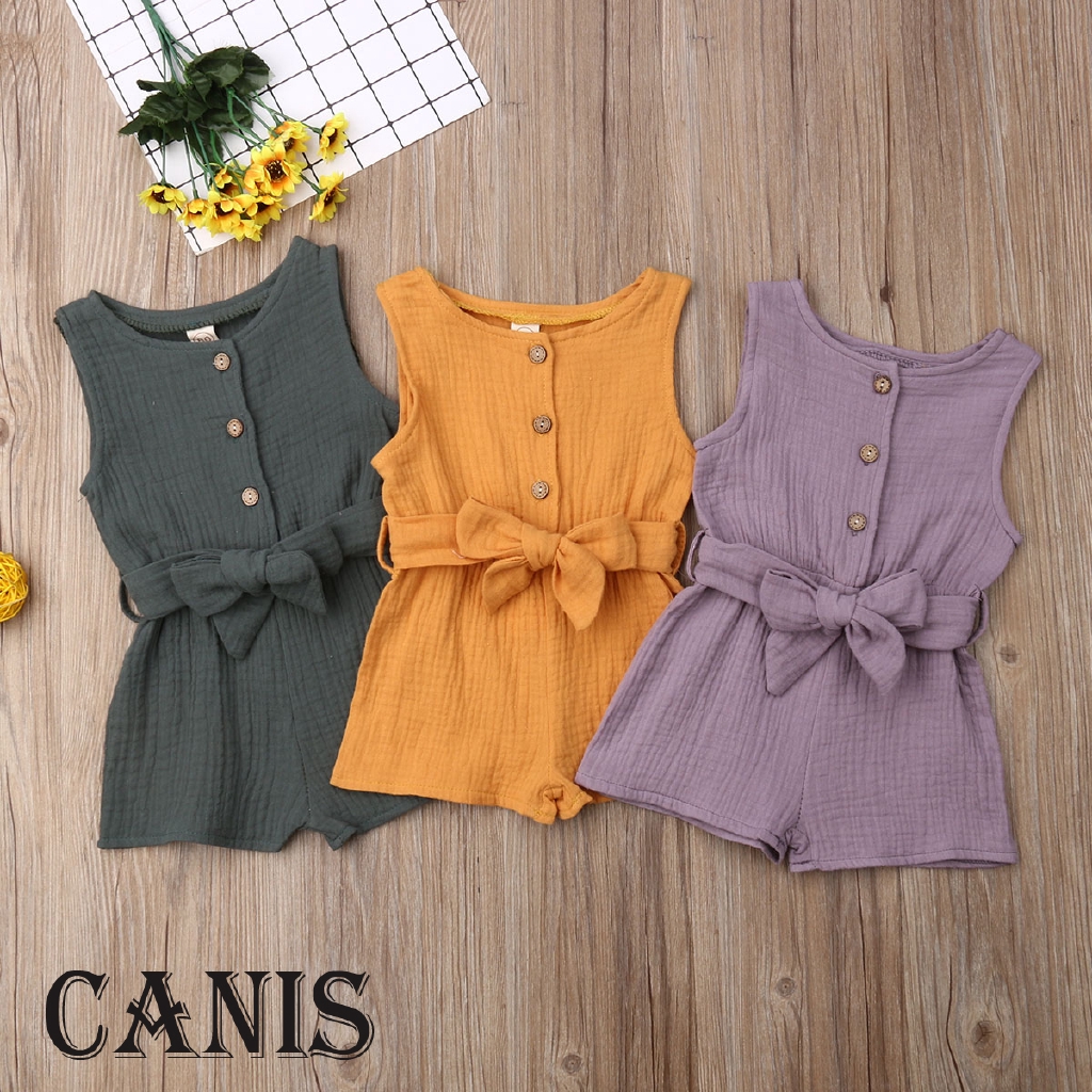 baby girl cotton romper