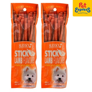 COD❍Limited Time Offer Sleeky Chewy Snack Stick Lamb Dog Treats 50g (2 packs)