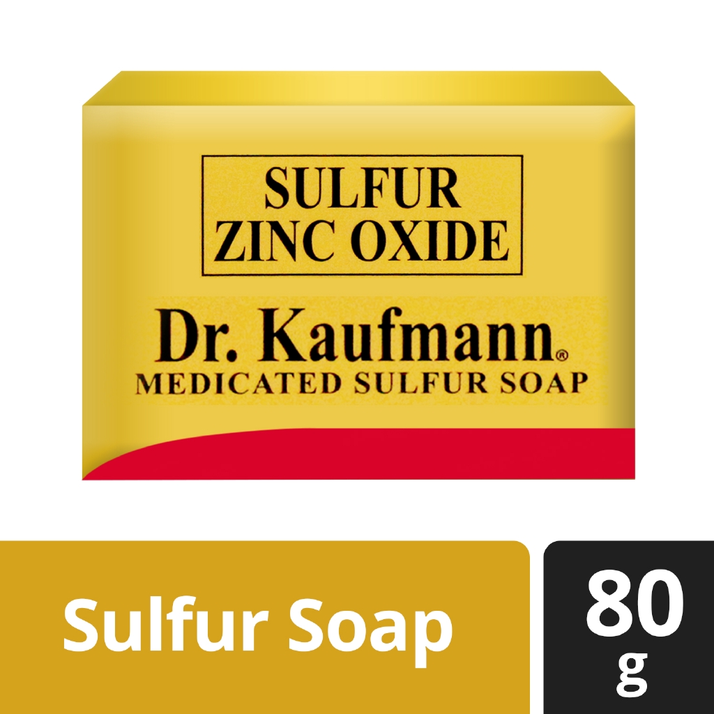 Dr. Kaufmann Medicated Sulfur Soap 80g | Shopee Philippines
