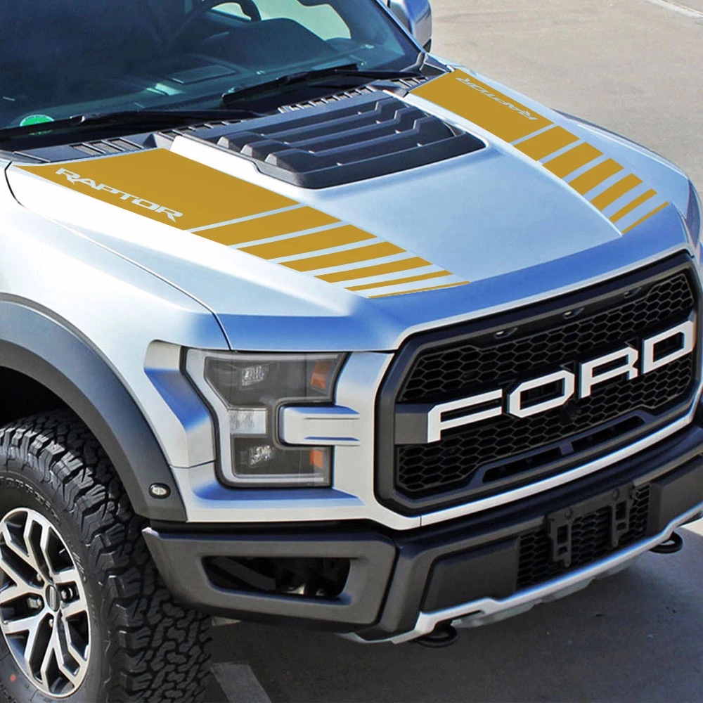 49cmx100cm Car Graphic Cover Vinyl Sticker For Ford Ranger Raptor F150 ...