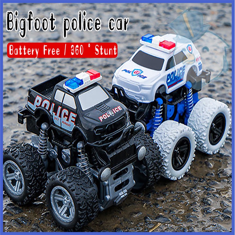 Police truck SUV car toy friction electric car truck toy simulation