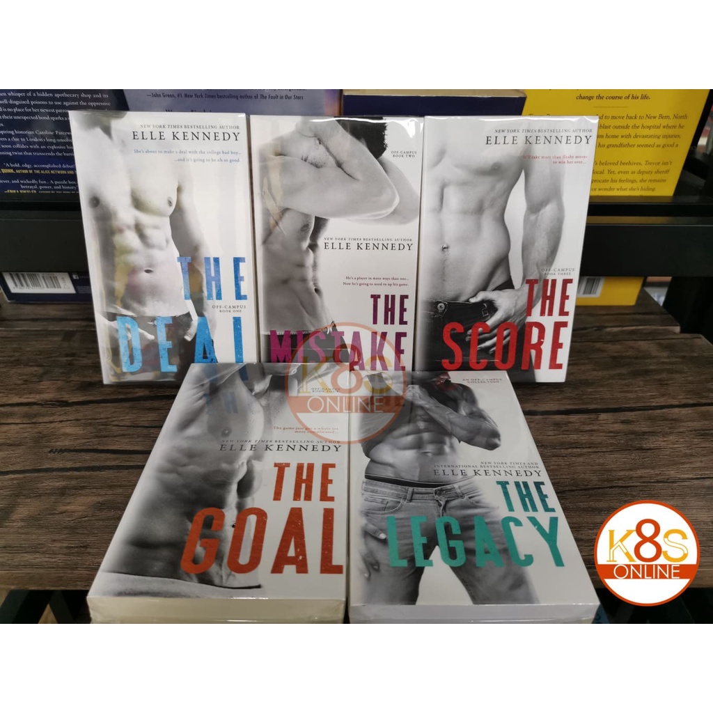 The Deal The Mistake The Score The Goal The Legacy By Elle Kennedy Abs Cover Edition Mmpb Shopee Philippines