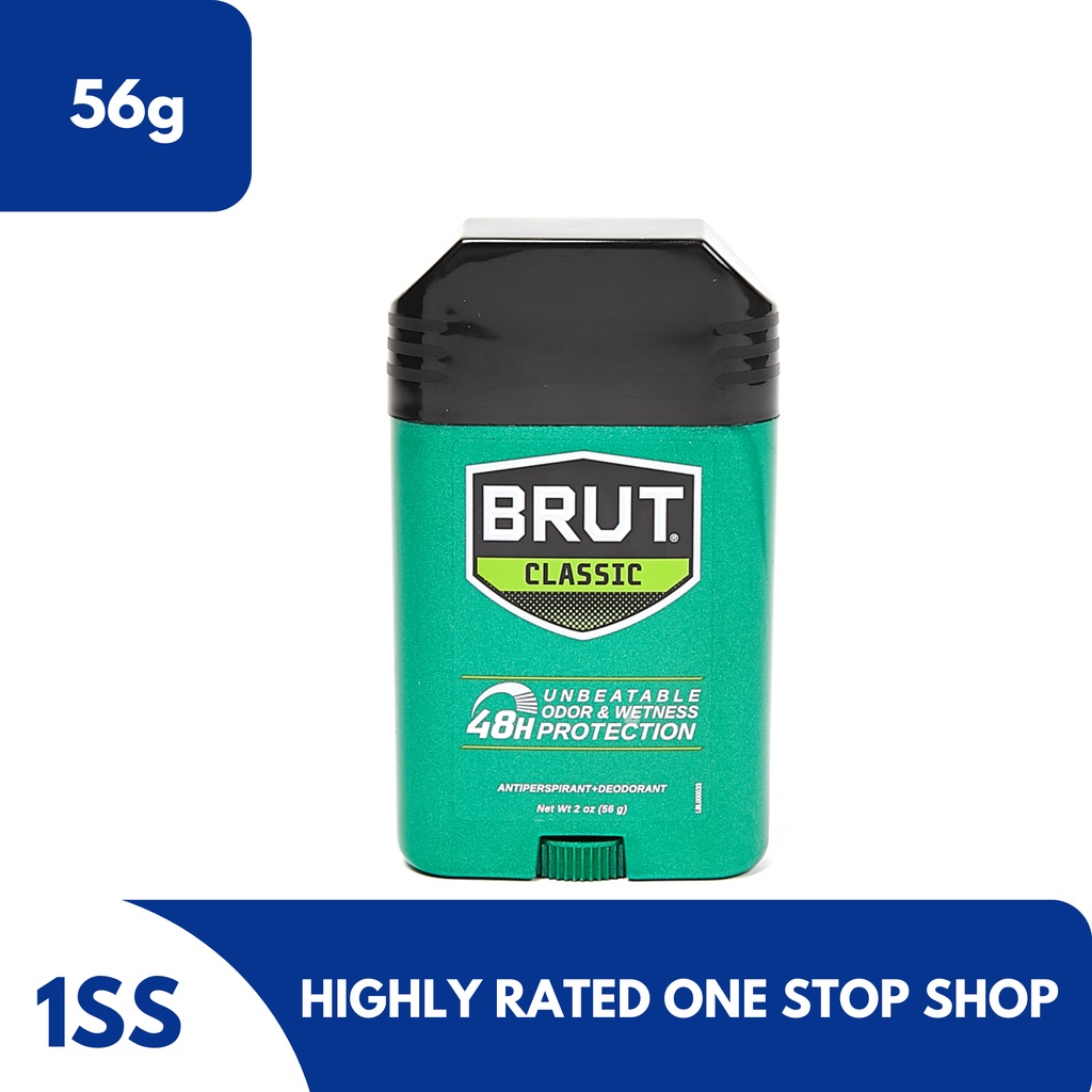 Brut Classic Antiperspirant Deodorant, 56g Shopee Philippines