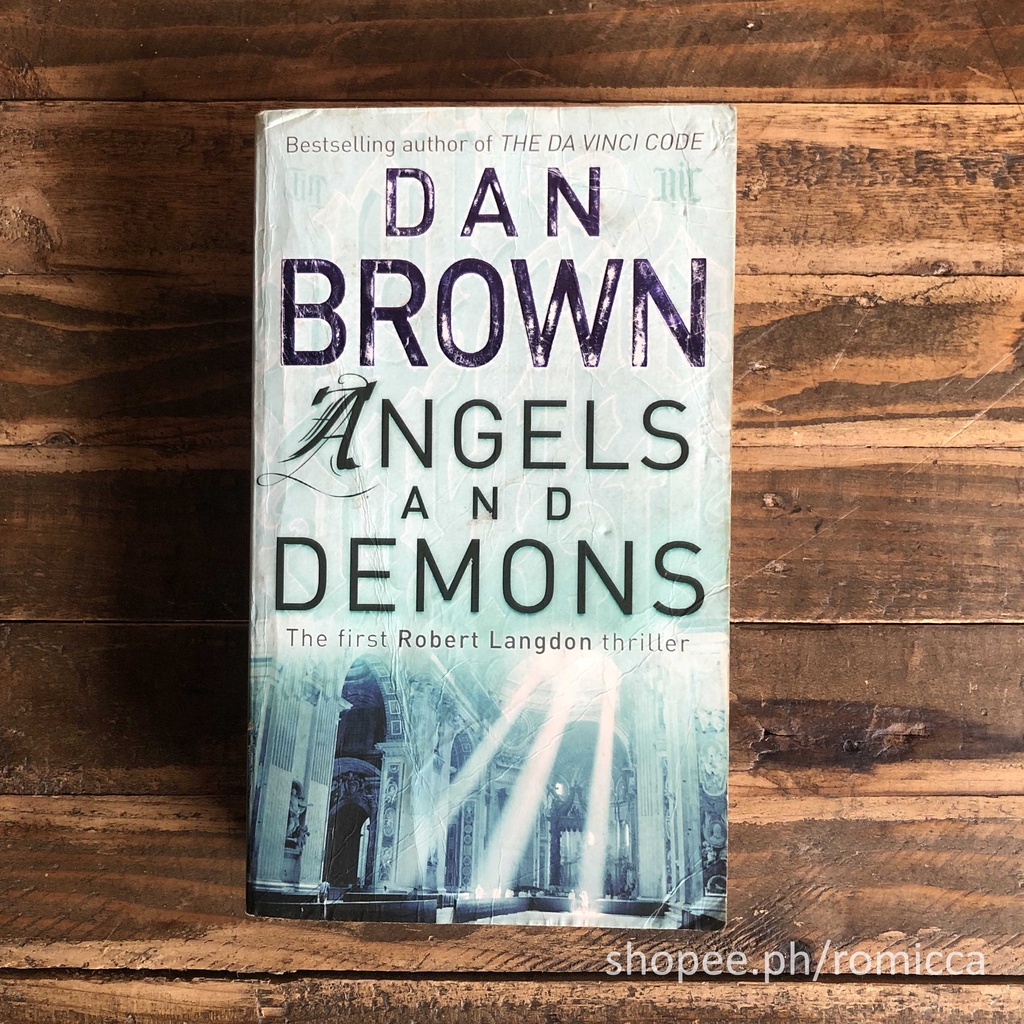 Dan Brown - Angels & Demons (Robert Langdon, #1) | Shopee Philippines