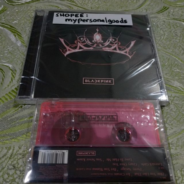 Onhand Blackpink The Album Standard Cd Cassette Tape Version 3 Shopee Philippines