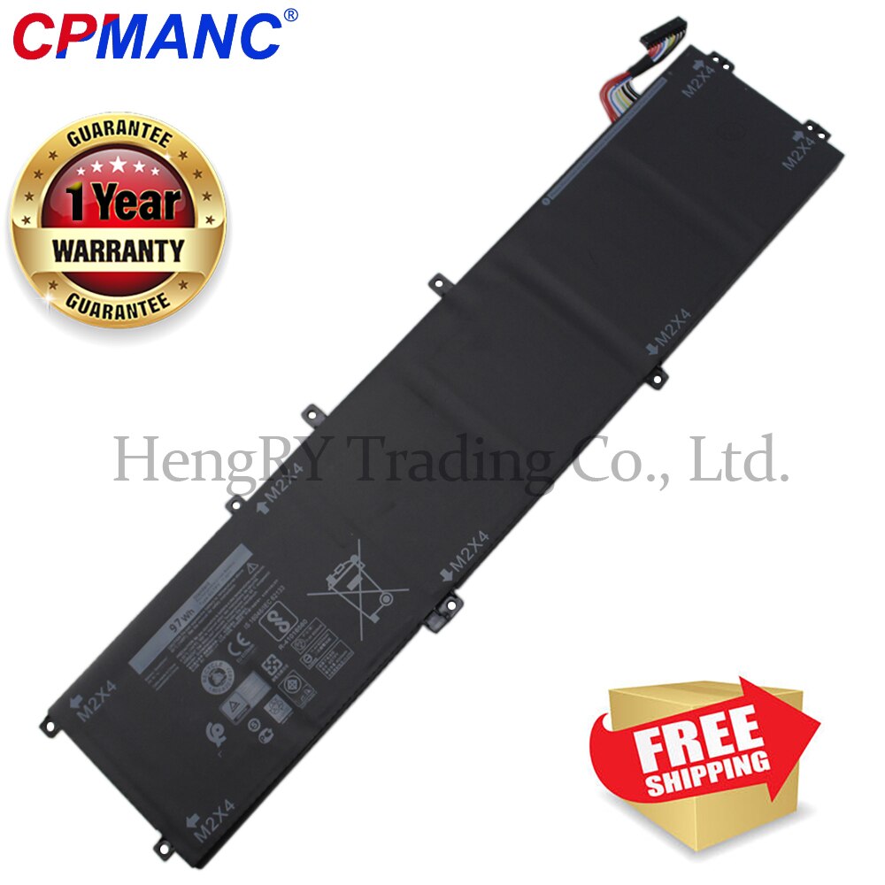 CPMANC New 11.4V 97WH 6GTPY Laptop Battery for DELL Precision 5520 5530 ...