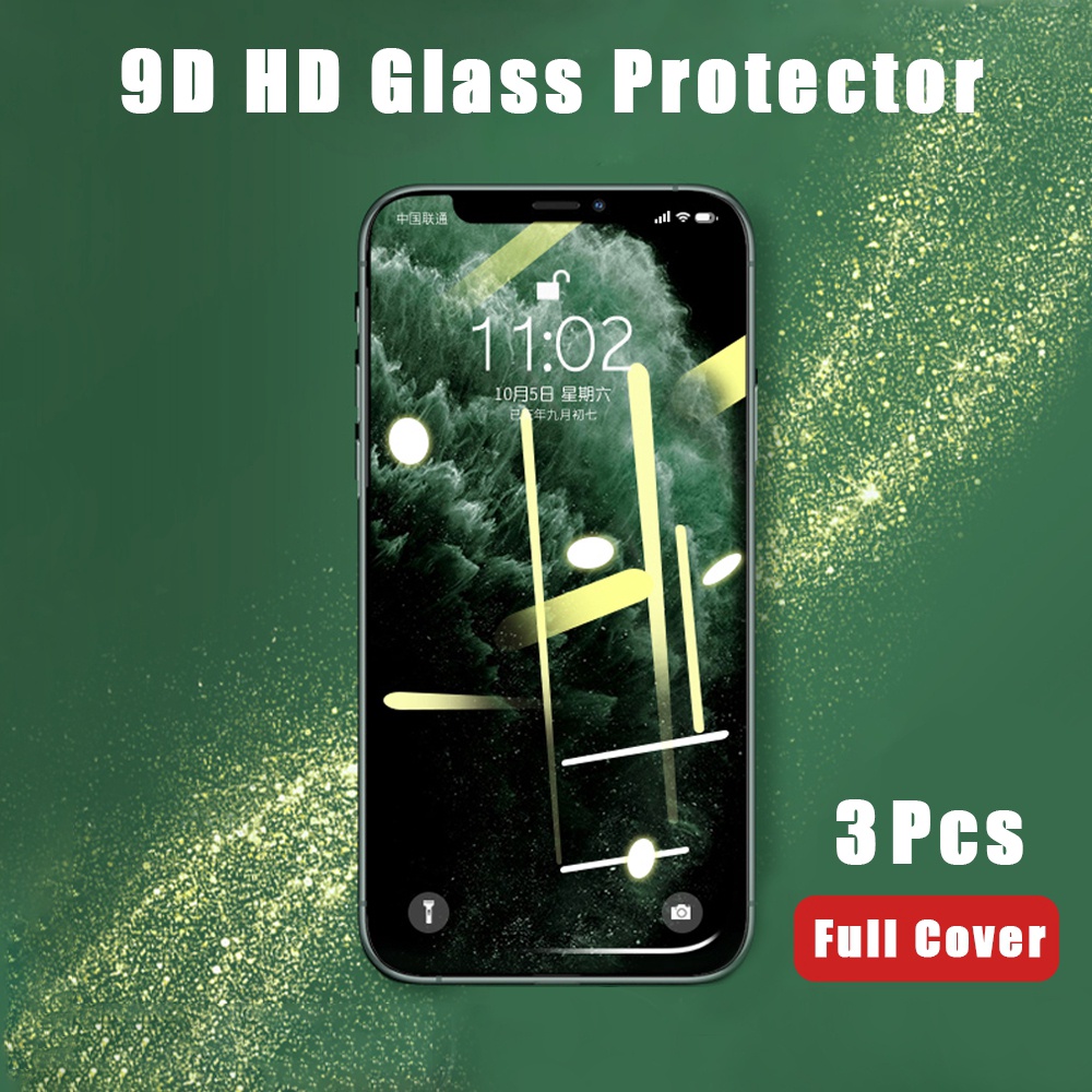 ۩(3Pcs) For Huawei P10 P10 Plus P20 P20 Pro P20 Lite P30 Lite Gr3 2017 9D Full Cover Tempered Glas #2