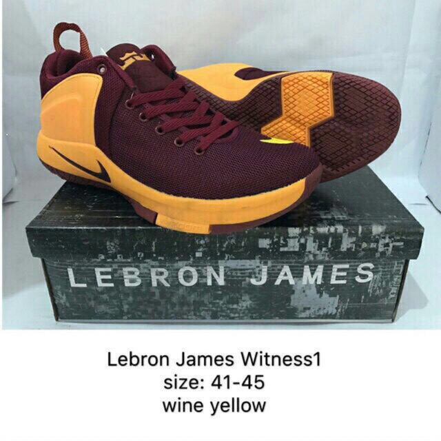 lebron james shoes maroon