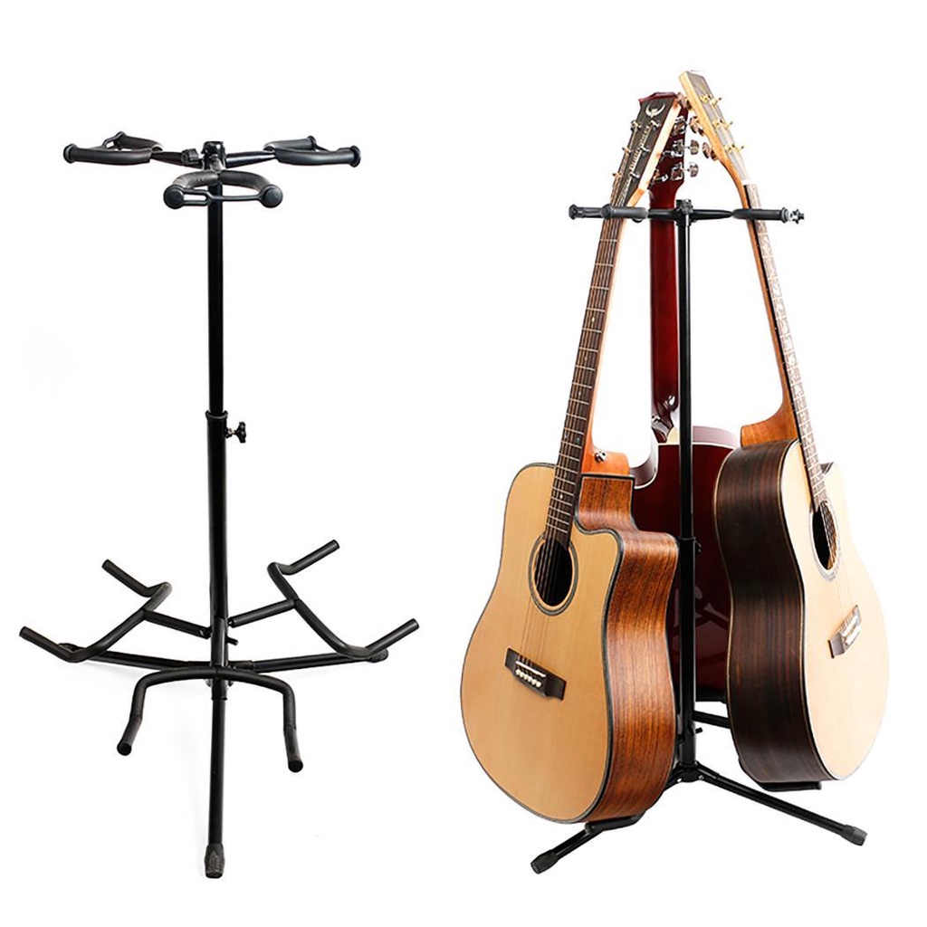 Mavies Detachable Adjustable Triple Guitar Stand Shopee Philippines