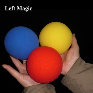 8Pcs Finger Sponge Ball Magic Tricks Classical Magician Illusion Comedy close-up 