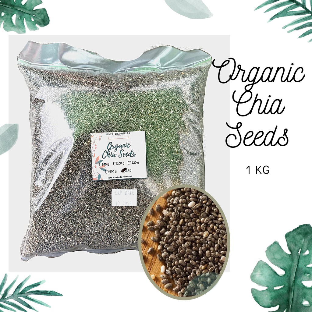 BEST SELLER 1kilo ORGANIC CHIA SEEDS Shopee Philippines