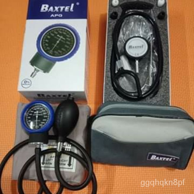 Baxtel sphygmomanometer Pb app with Stethoscope ( set of blue colors