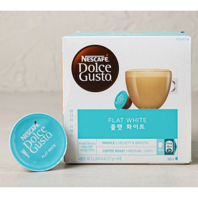 Dolce Gusto Flat White Capsule Coffee 16capsules Shopee Philippines