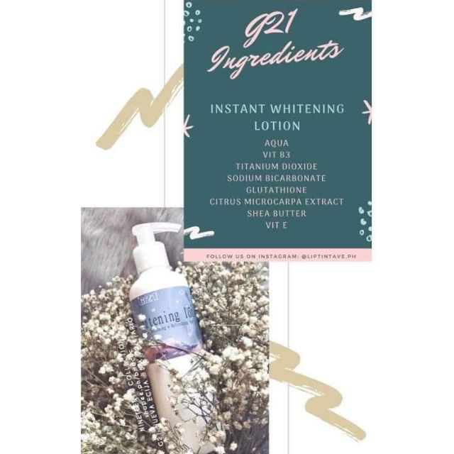 G21 Lotion Shopee Philippines