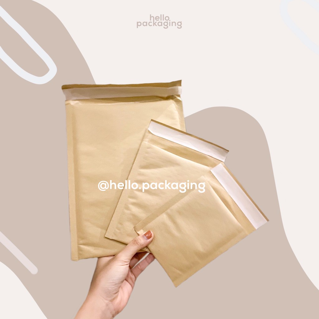 Kraft Bubble Mailer by Hello Packaging Shopee Philippines