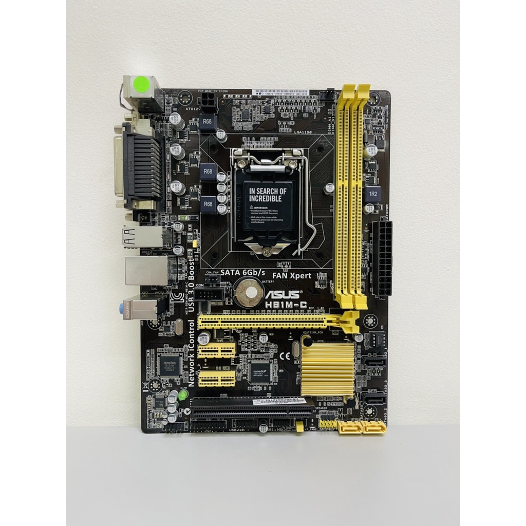 Asus H81m C Intel 4th Gen Motherboard Socket H81 Lga 1150 16gb I3 I5 I7 Ddr3 Matx Usedmoboking 5738