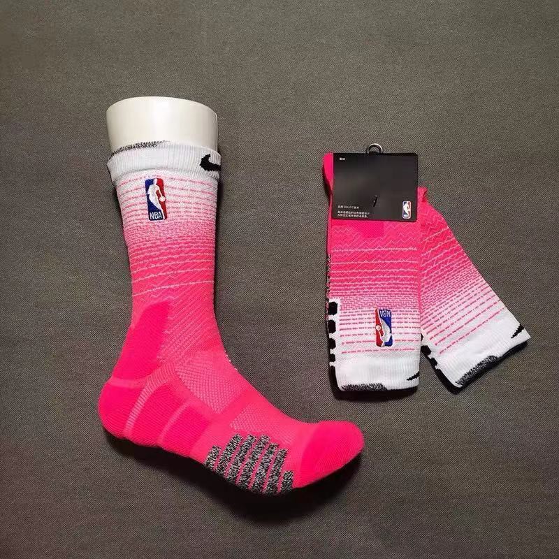 Nike basketball socks high cut NBA elite socks gradient color Shopee