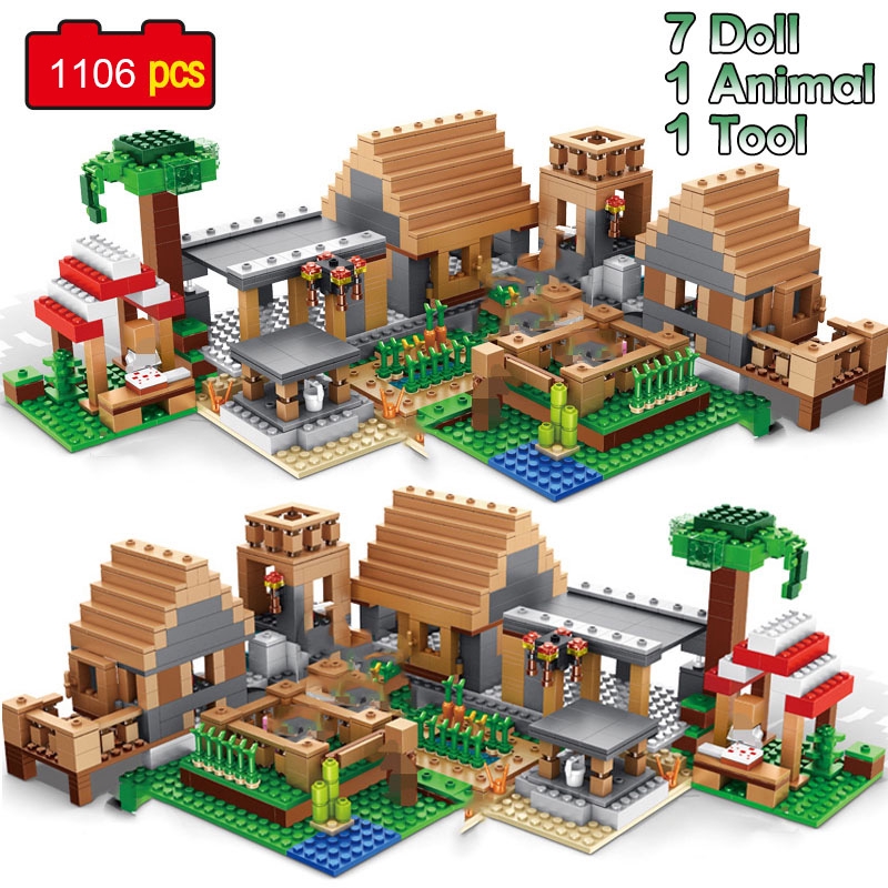 lego minecraft the village