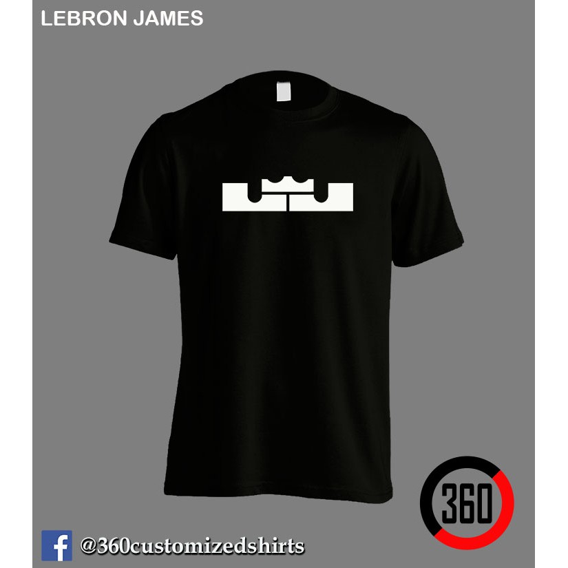 lebron james logo t shirt