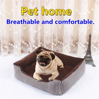 Dog Bed Mat House Winter Warm Pad Pet Supplies Kennel Soft Dog Puppy Warm Bed Plush Cozy Cat nest