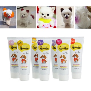 【Local spot】80g Pet Dog Cat Animals Hair Coloring Dyestuffs Dyeing Pigment Agent Supplies #2