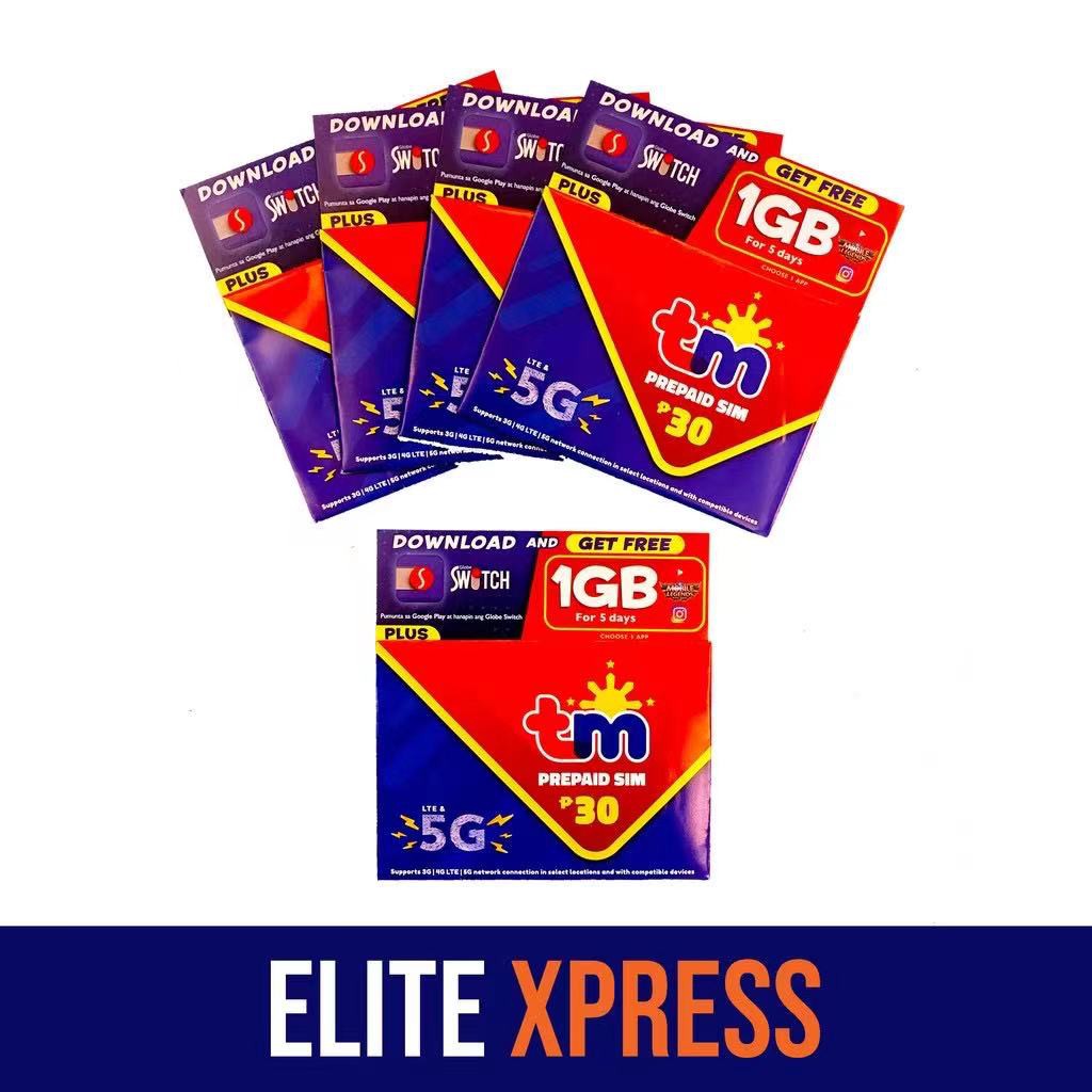 TM Prepaid 5G Sim card tricut Brand New Shopee Philippines