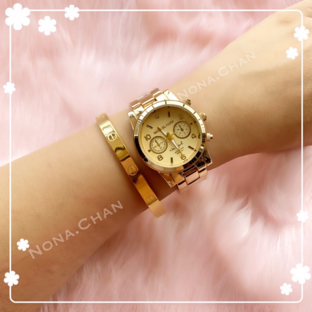 michael kors engraved watch