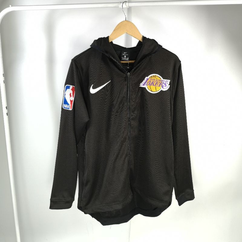 lakers nike showtime hoodie