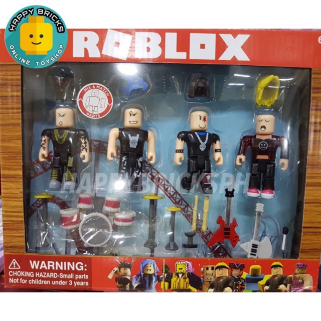 Latest Roblox Punk Rockers Toy Figure Set Shopee Philippines - punk rockers roblox