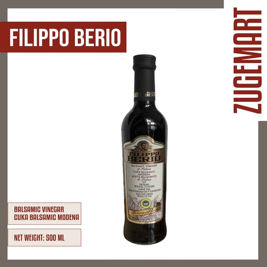 Filippo Berio Balsamic Vinegarof Modena Vinegar Balsamic Vinegar Modena