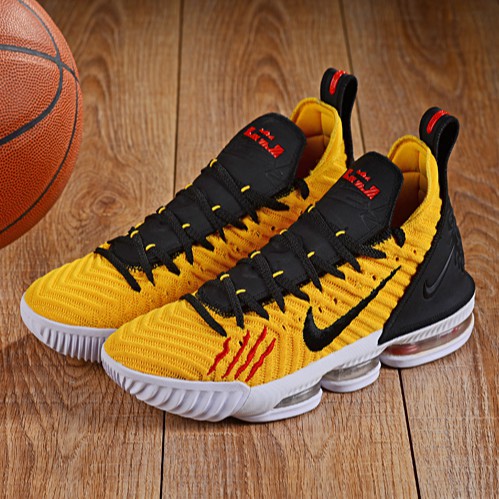 yellow lebron shoes