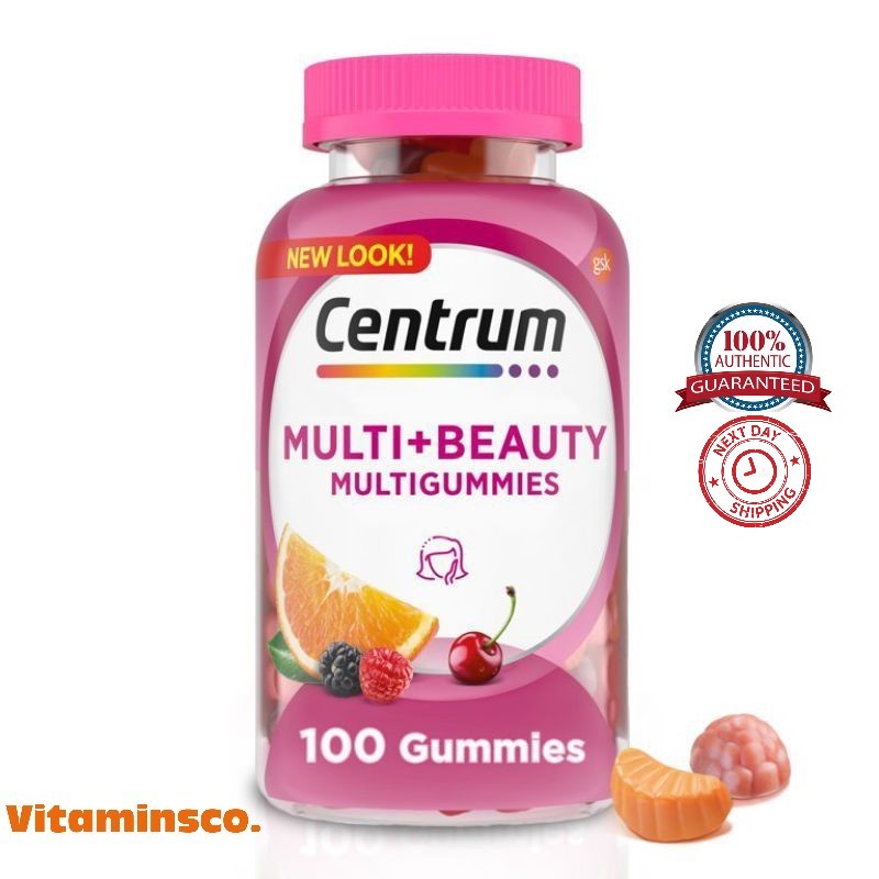 Centrum Multi + Beauty Multigummies (100 count) Shopee Philippines