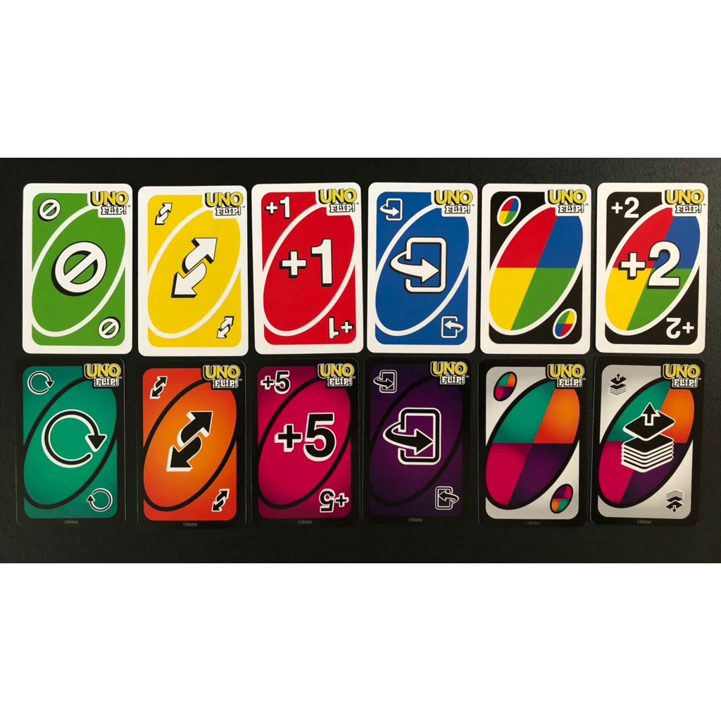 uno flip the new double sided card game best gift popular well known best seller shopee philippines