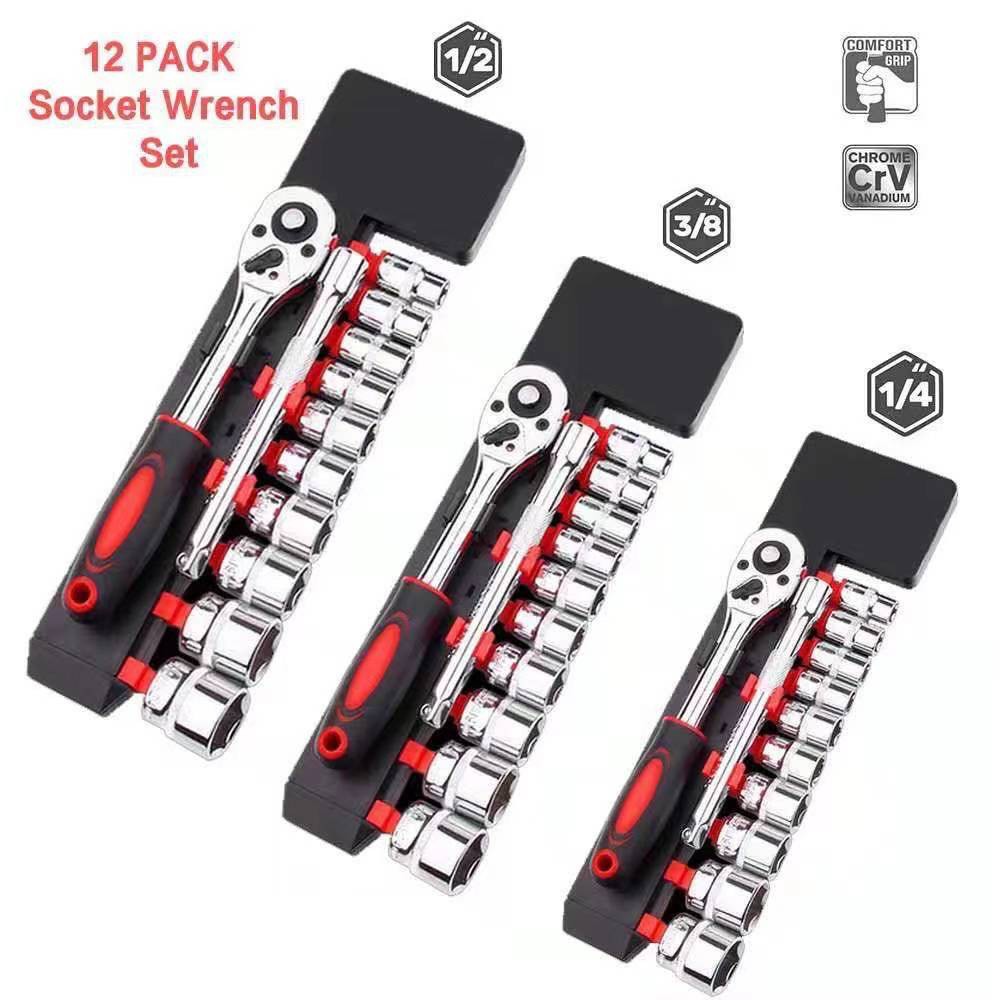 1/2 Socket Set Rachet Socket Set Rachet 12pc Shopee Philippines