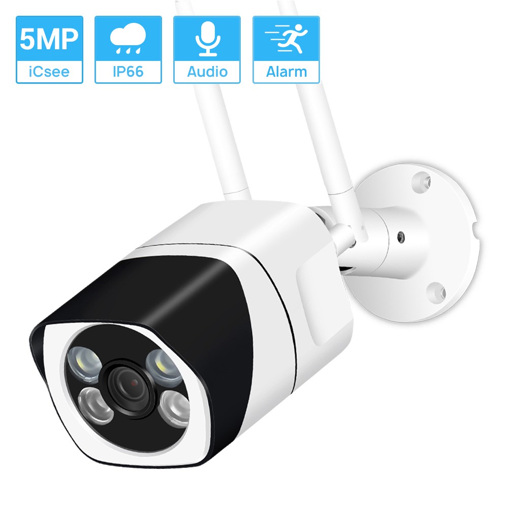 Hamrol 5MP WiFi IP Camera Wireless 1080P HD 2MP Surveillance Cameras