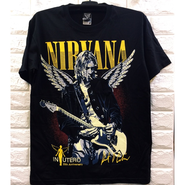 Nirvana Kurt Cobain Band Shirt | Shopee Philippines