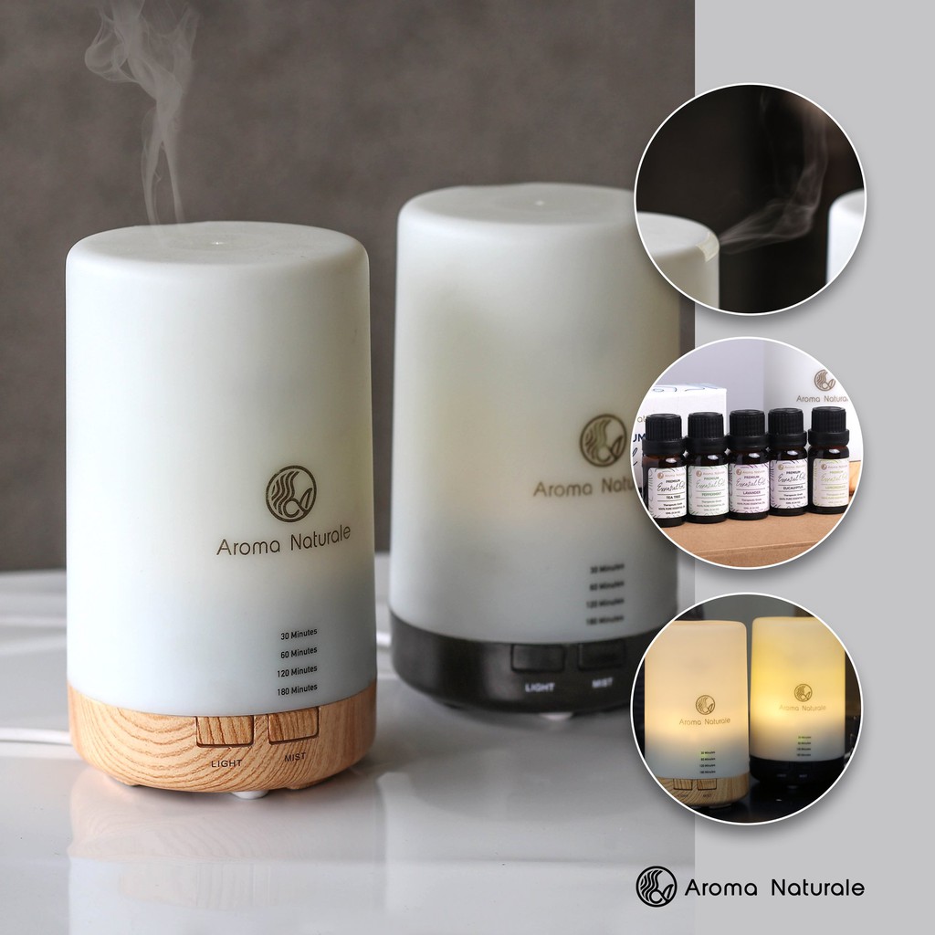 Bundle Aroma Naturale Essential Oil Diffuser Premium Essential Oils Shopee Philippines