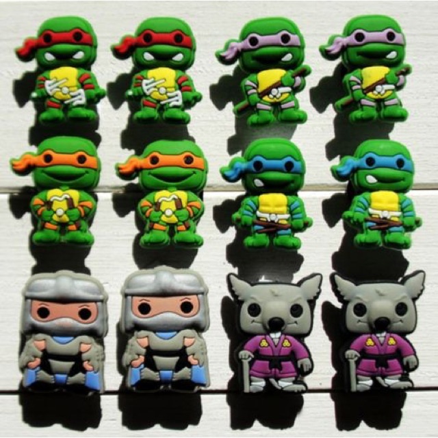 ninja turtle croc charms