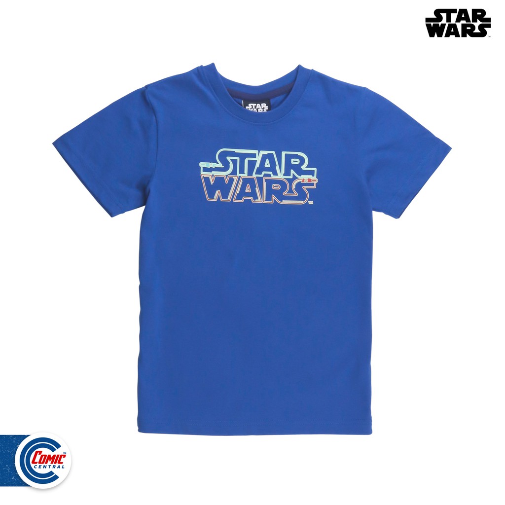 Star Wars Shirt for Boys Glow in the Dark Spaceships tee Size Small 6/7