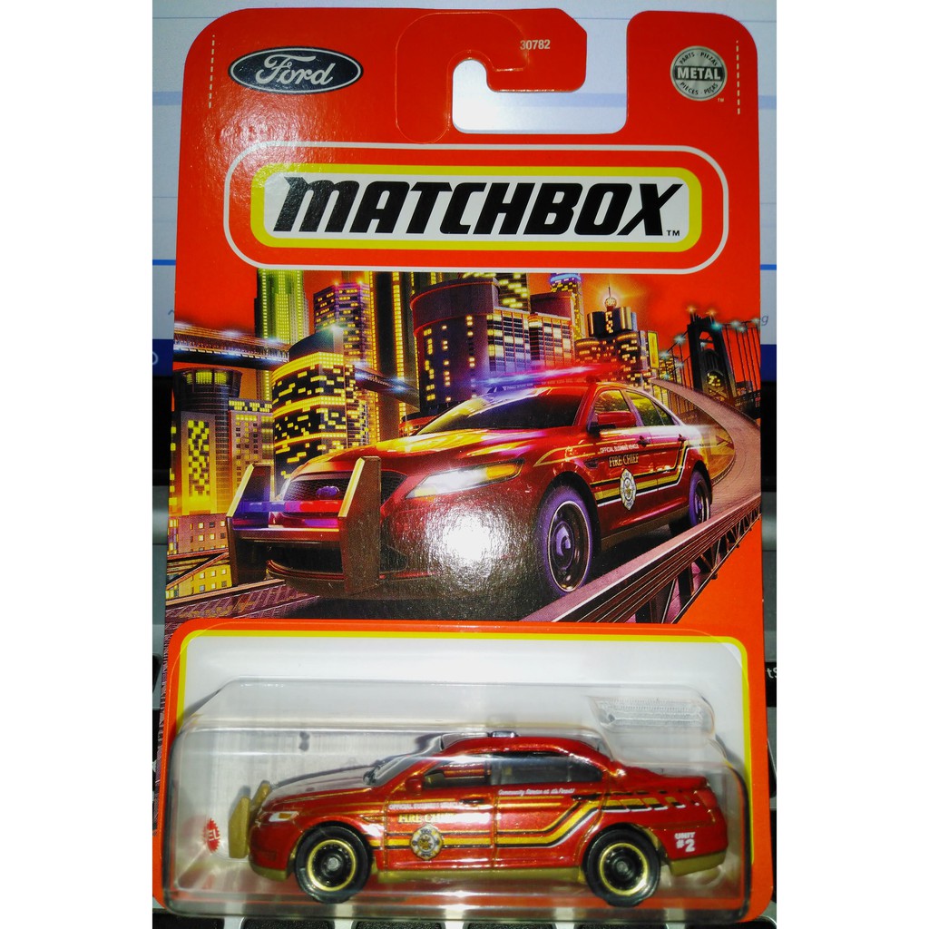 Matchbox Ford Police Interceptor (Red) | Shopee Philippines