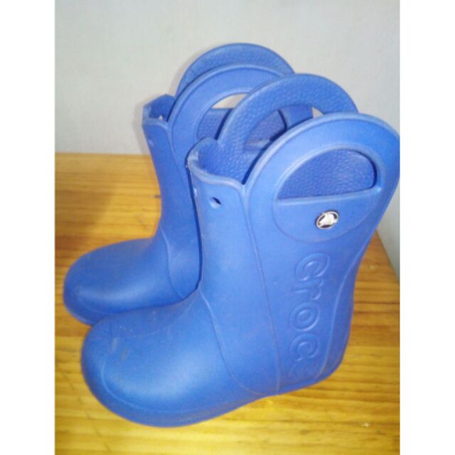 crocs rain boots toddler