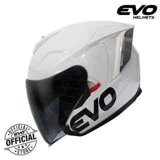 EVO RX-5 Plain Half Face Dual Visor Helmet | Shopee Philippines
