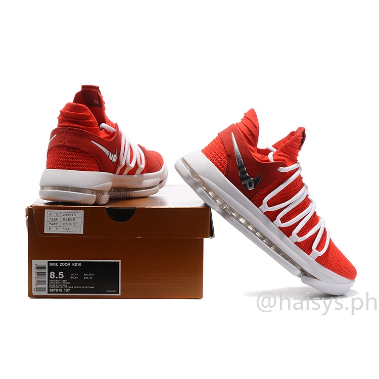 kevin durant red shoes